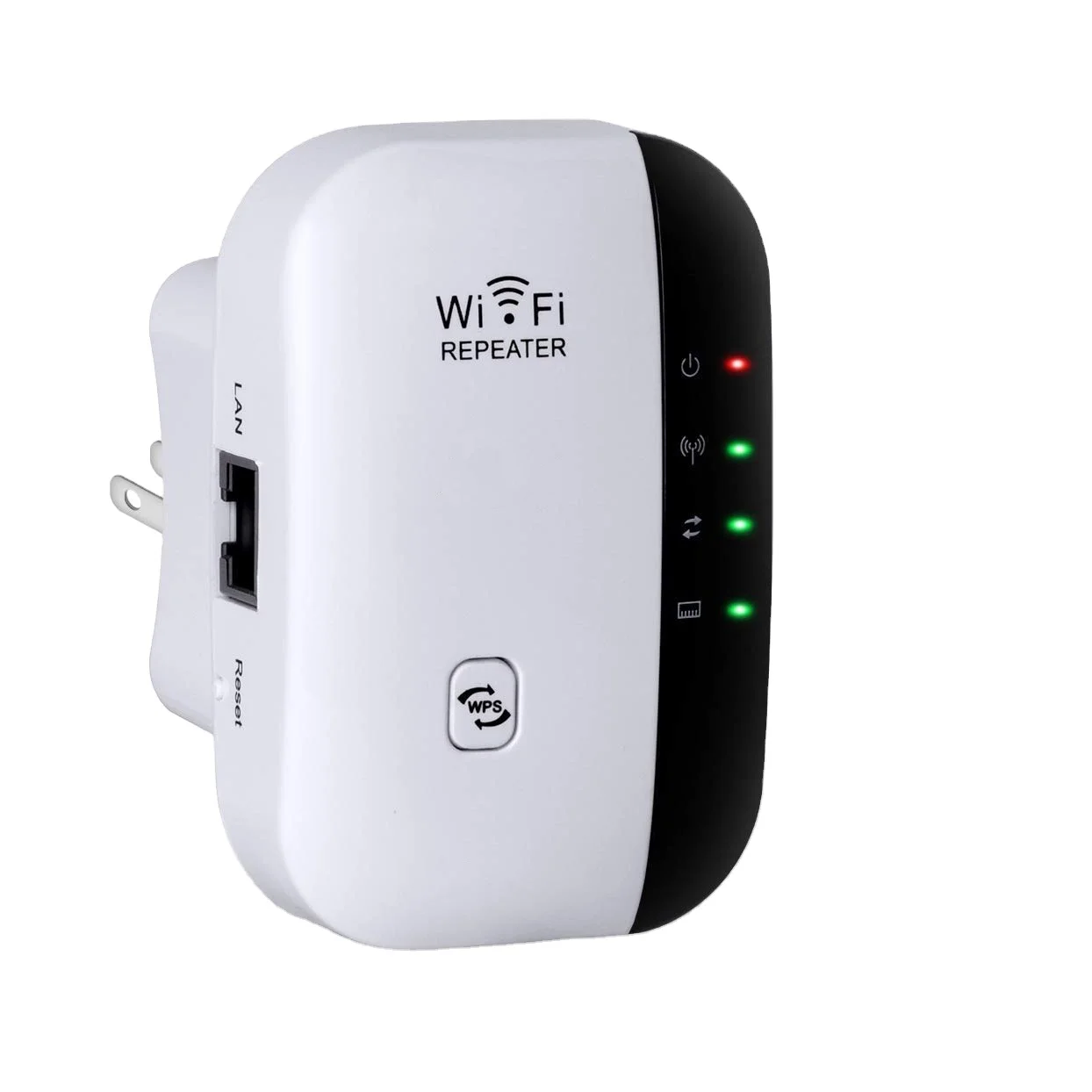 300Mbps 2.4GHz Signal Extender Booster Wireless-N WiFi Repeater Network Router 