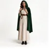 26GZ021106 Short Fleece Cape (Green)