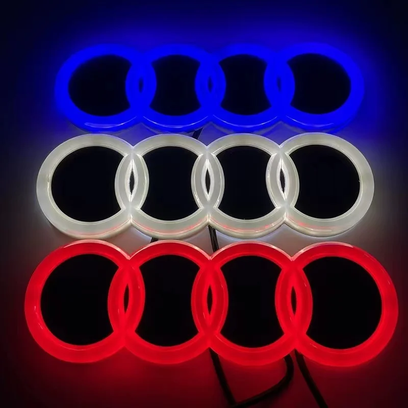 Custom 5d Auto Logo Led Light Car Grille Emblem Car Front Logo Badge