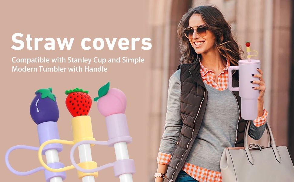 Simple Modern Topper Straw Cap Stanley Topper Drink Cover Stanley