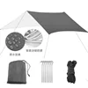 Silver-gray coating without rod