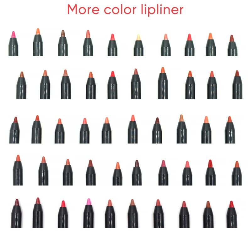 product wholesale custom private label lip liner pencil oem odm long lasting waterproof lip contour pen-6