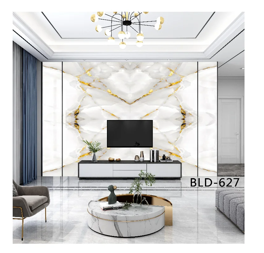 New Design Modern Waterproof PVC Wall Panel for Household Interior ...