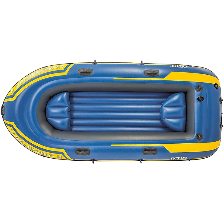 PVC Inflatable 1-3 good Person Rowing Boat