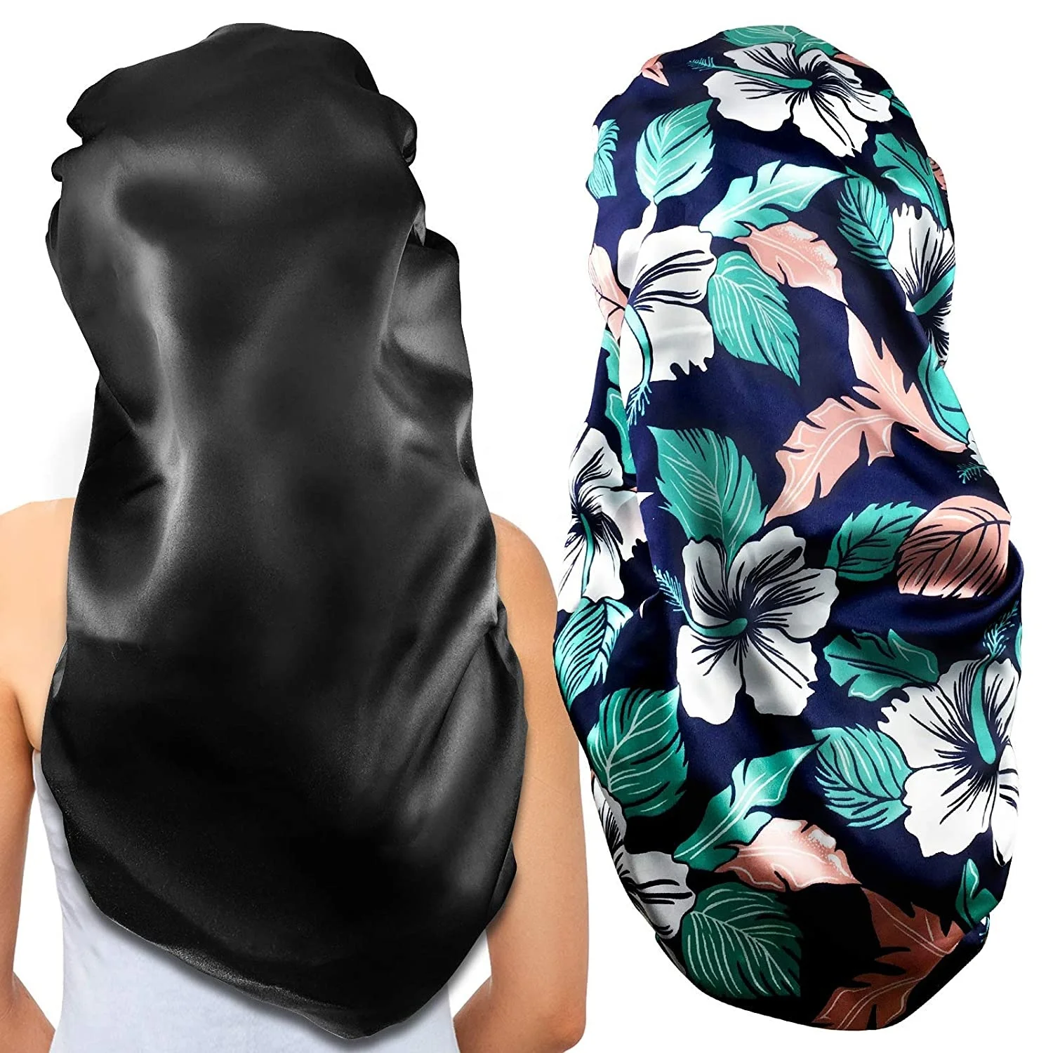 Качественная длинная шляпа для больших волос и кудрявых волос