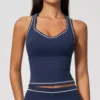 Navy-Tank Top