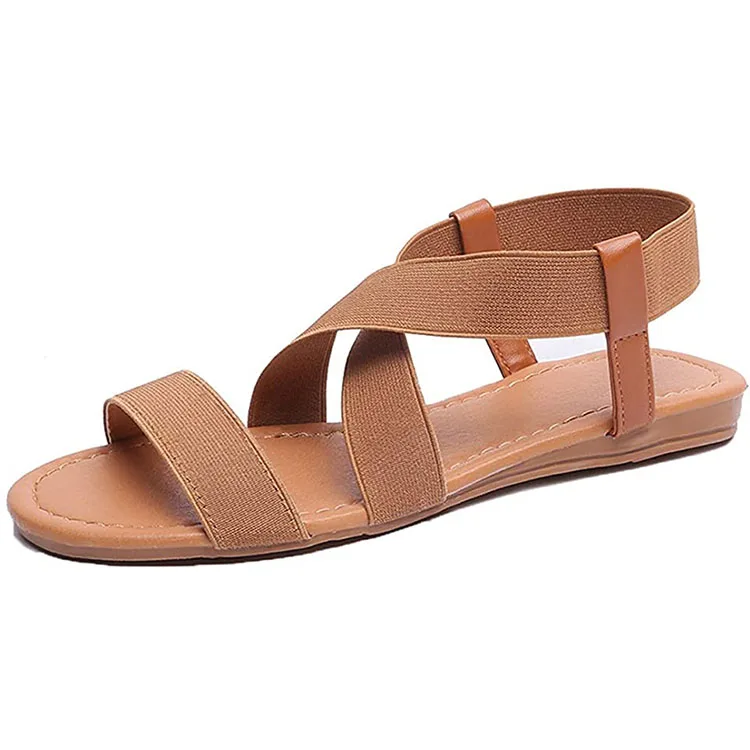 Sandalias Planas Bonitas Para Mujer,Zapatos Informales De Playa Para Verano, Sandalias De Gladiador De Viaje Para Vacaciones - Buy Lindo Sandalias Para  Las Mujeres,Casual Zapatos De Playa De Verano,Viajes De Vacaciones Sandalias  De