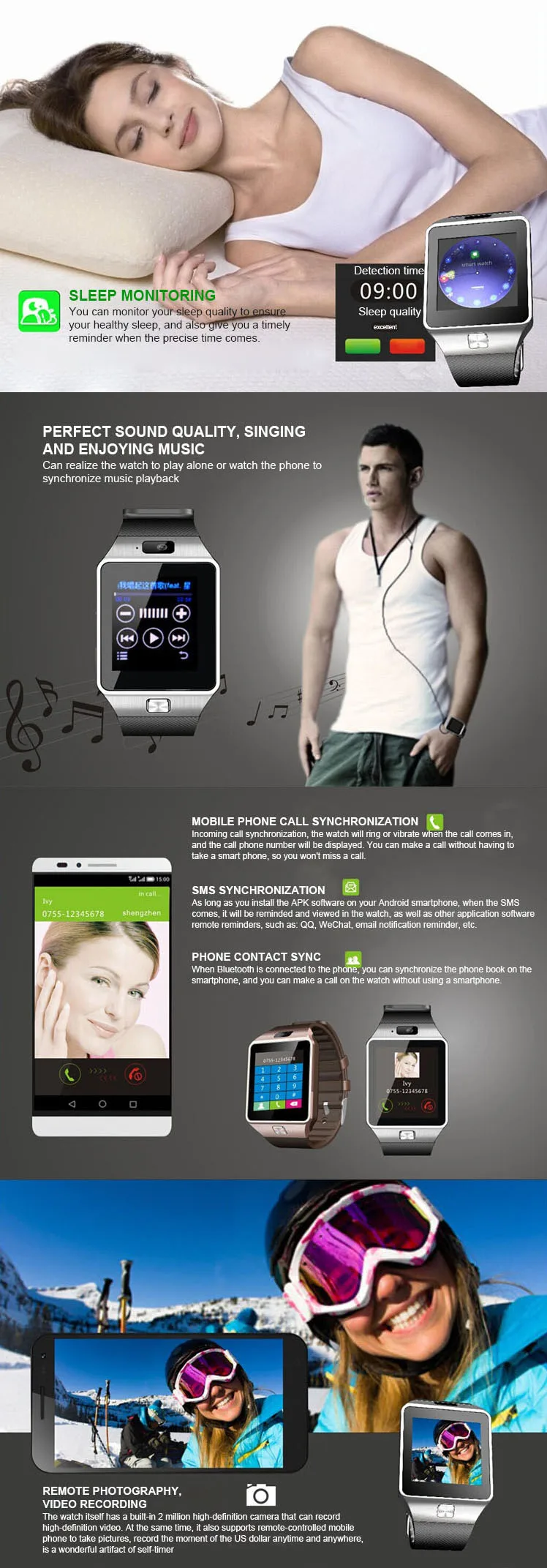 Bluetooth Smartwatch Bt Notification Dz09 Apk DZ09 Smart Watch