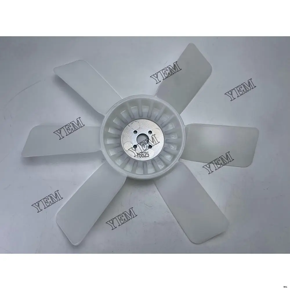 Hot Selling V1505 Fan Blade 16625-74110 Fit for Kubota V1505 Engine.