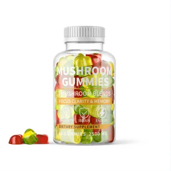 Oem/odm Hot Selling Vegan Powerful Complex Mushroom Gummies Mushroom ...