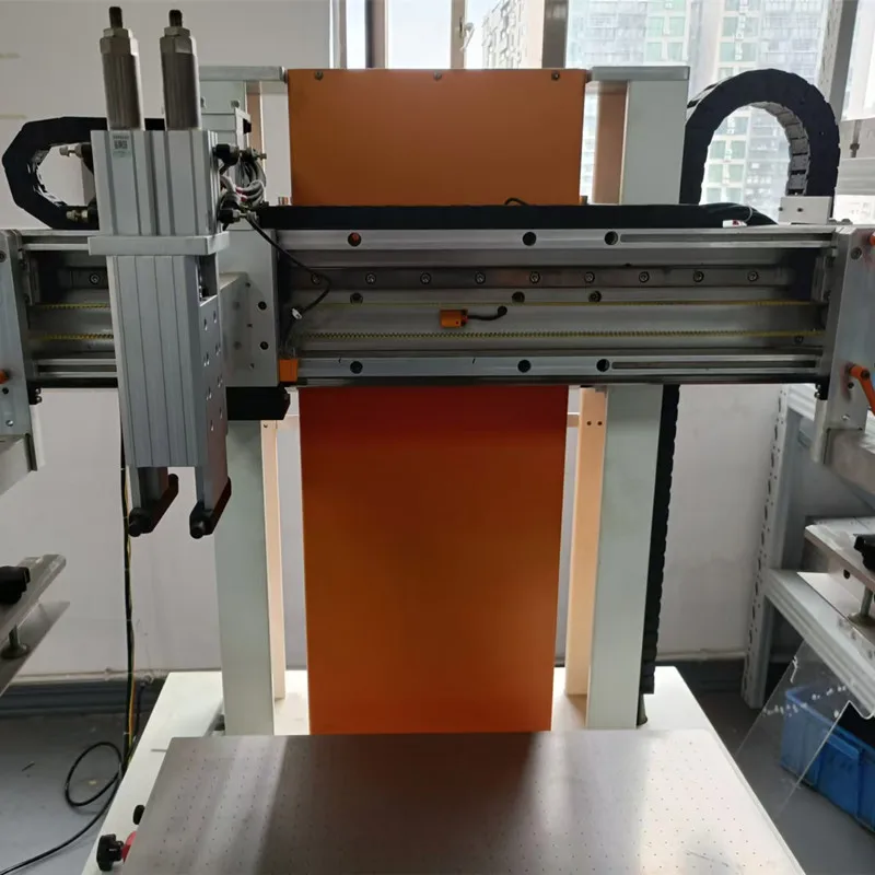 High Accuracy Flatbed Screen Printing Machine 4060 Desktop Type for PE Bag and Paper and Plastic Material Product Printing