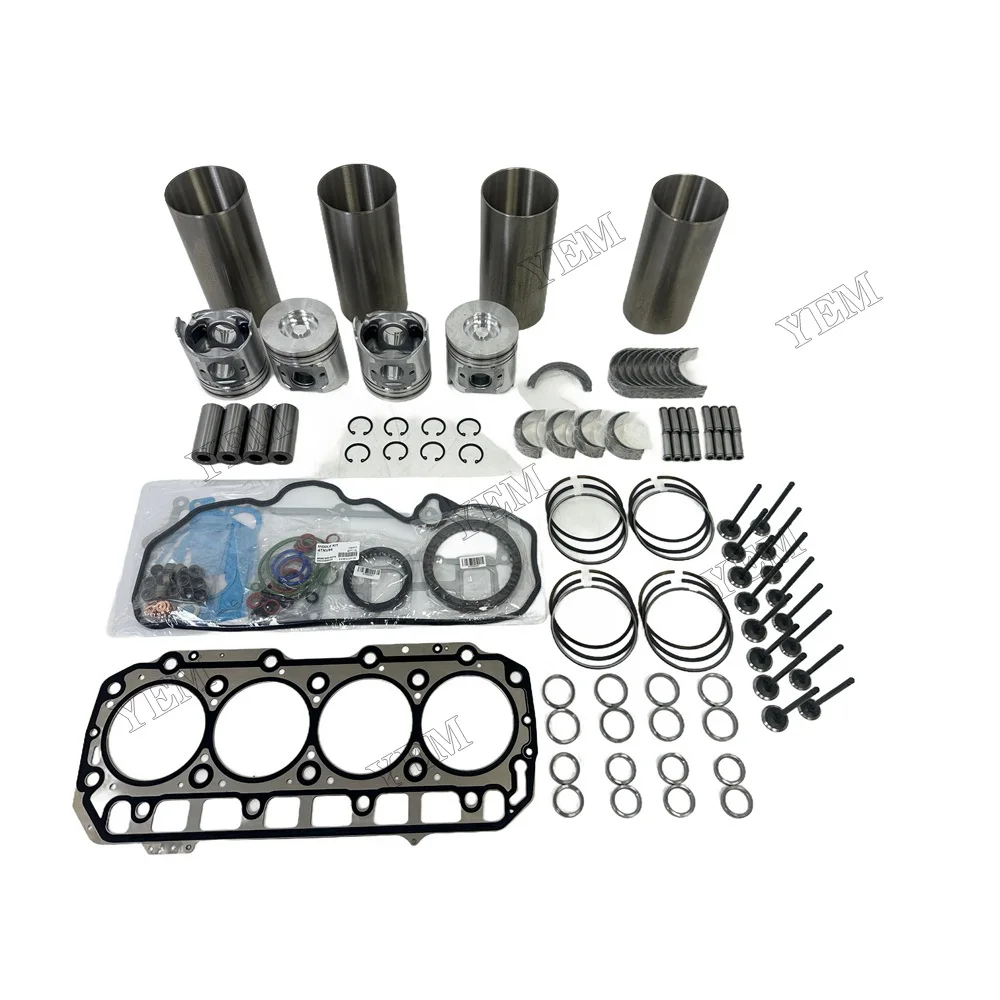 Engine Overhaul Kit for Volvo Engine D3.4 D3.4DCAE3 D3.4A Loader MC80 MC90B MC110B 2