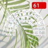 61 key white background color printing