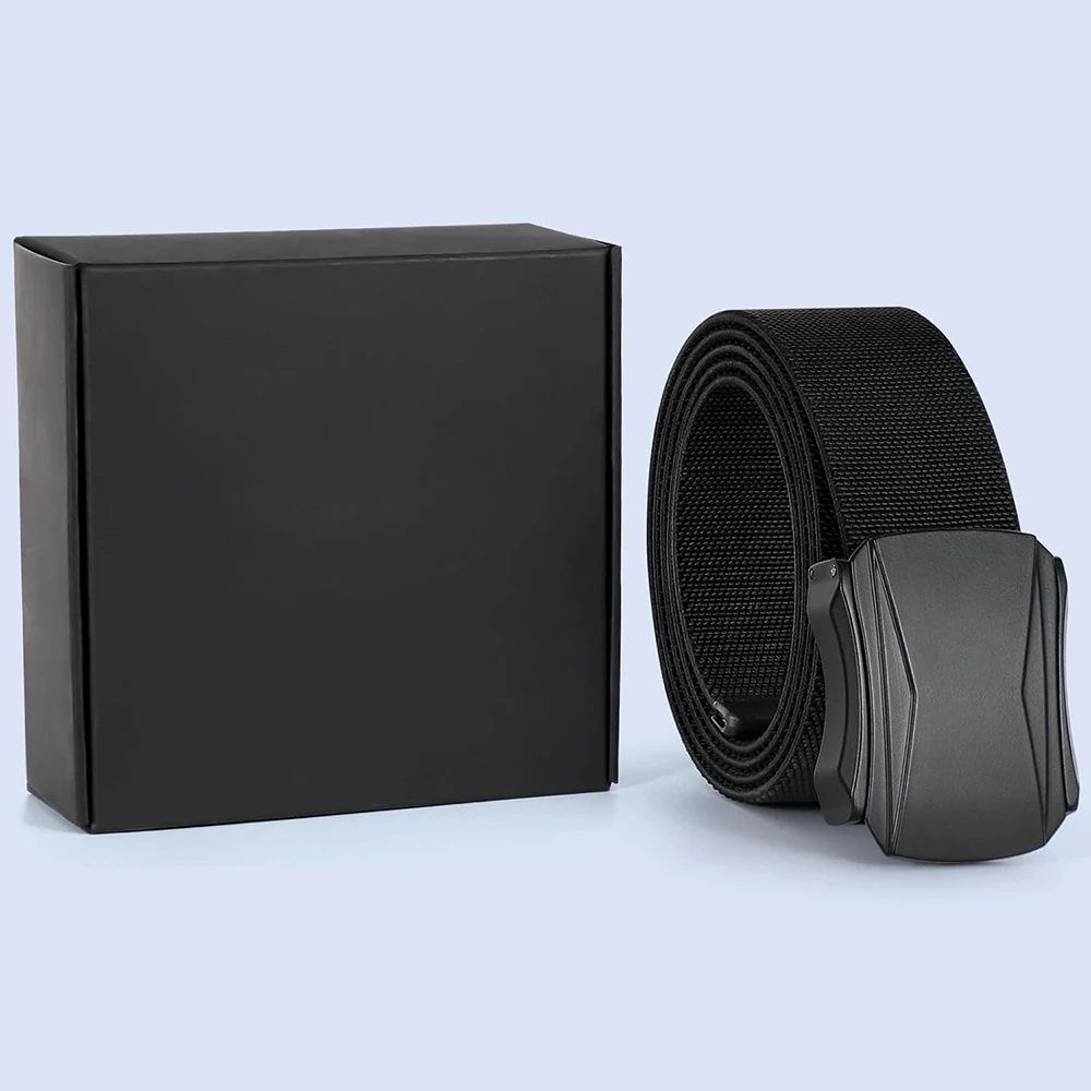 Durable Waterproof Men Sports Training Stretch Tactical Riggers Belts Men Hiking Work Nylon Web Golf Belt