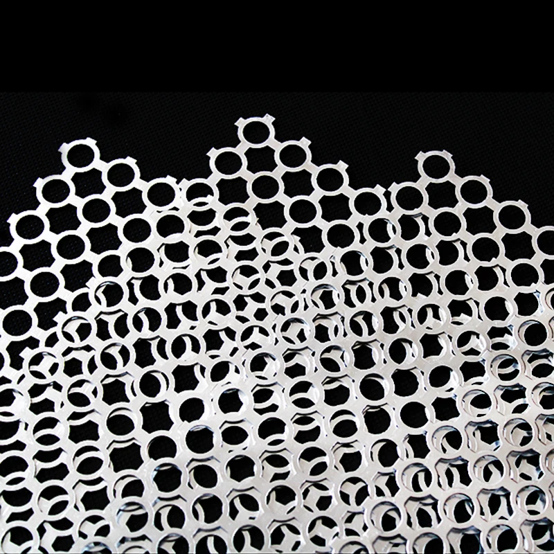 304 Edelstahl-Lochblech Mit Sechseckigen Wabenlöchern – 1 Mm Dick, 30x50 Cm – Vielseitig Für Lüftung, Schutzgitter & Deko