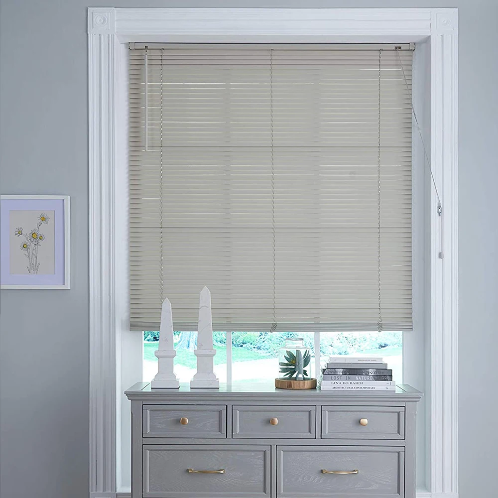 New Day Night Shade 25mm Wood Curtains Natural Real Basswood Venetian Blinds