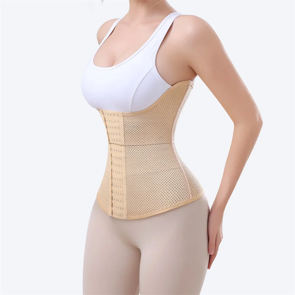 Waist Trainer Shaperwear Tummy Control Shaper Waist Cincher Trimmer Belt Double Trimmer Shaping Wrap Girdle Full Body Corset details