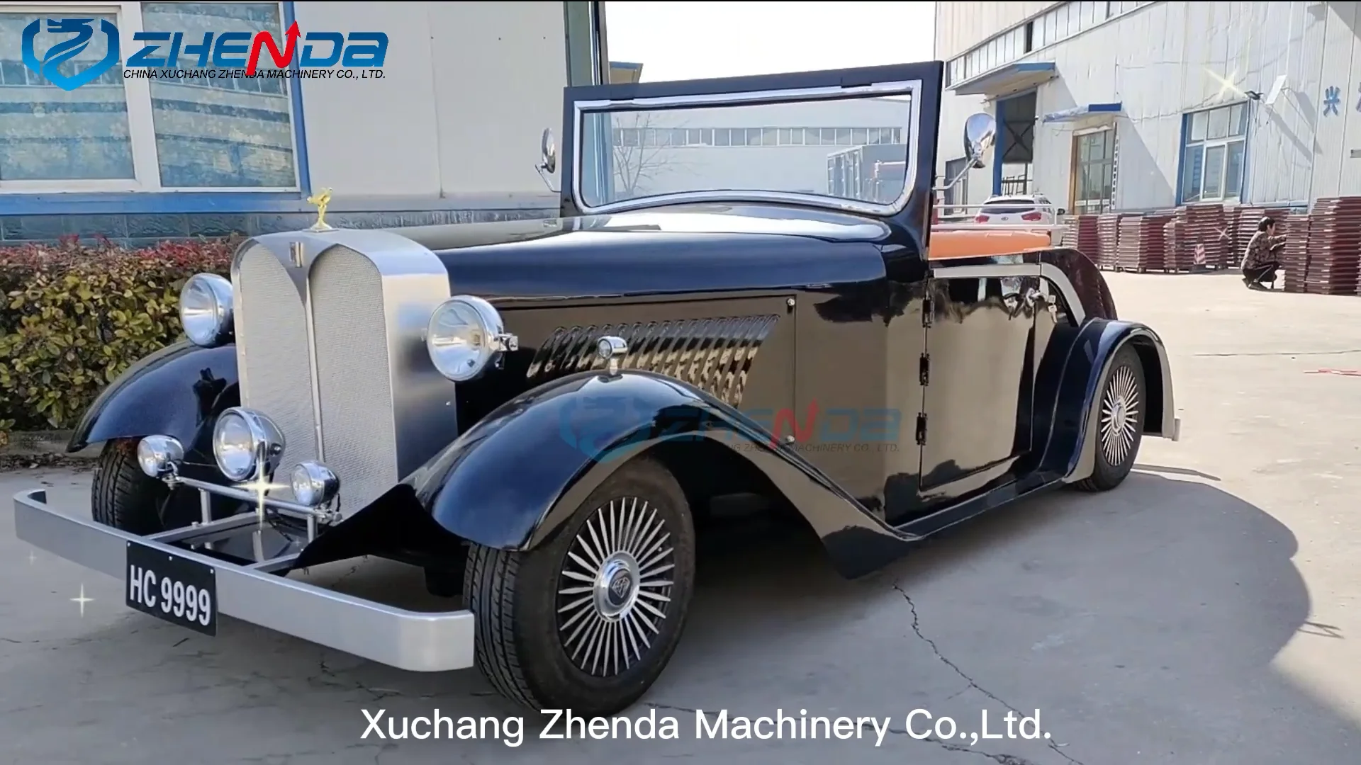 2022 Best Price Classic Vehicle Quality Vintage Car/4 Seat Antique