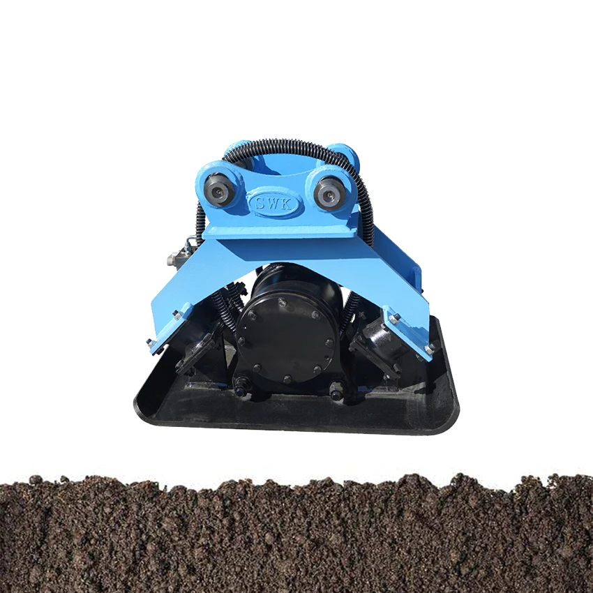 Насадка для экскаватора уплотнитель грунтовых пластин гидравлические