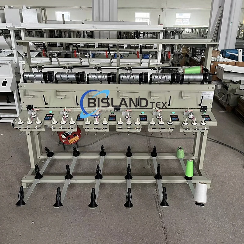 Yarn Doubling  Machine with TFO or 5 to 1 Position Thread Doubling  4 or 6 Heads Cotton Yarn Joining Machine