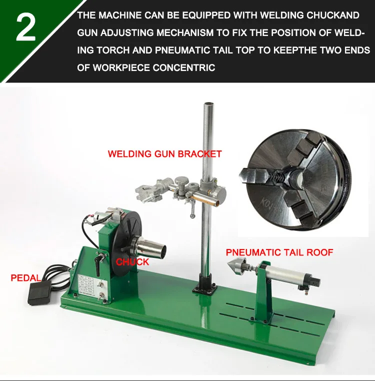 Robotic Welding Turntable 10KG Automatic Small Desktop Chuck Robot Rotating