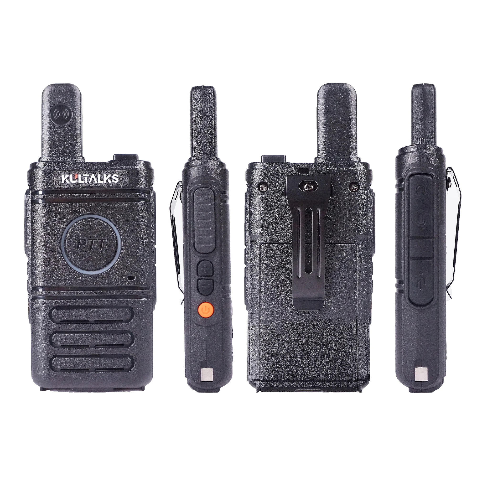 Kultalks KT20 Compact Design PMR 446 Walkie Talkie PMR446 Two Way Radio for Restaurant Hotel Stores and Offices BP2308