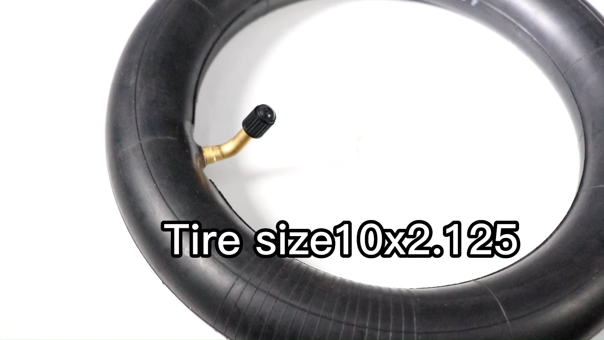 Superbsail Anti-Slip Rubber Tyres 10X2.1250 Inner Tubes With Bent Valve  Durable Electric Scooter tire 10 Inch Tube For M365/10X