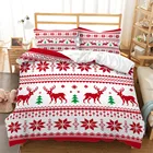 Wholesale Custom Christmas Pattern Duvet Cover Beddings Comforter Sets