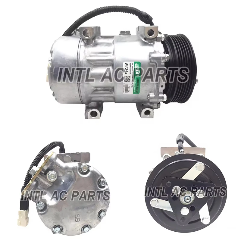 Компрессор кондиционера Sanden 7V16 для Fiat Lancia/Citroen/Peugeot