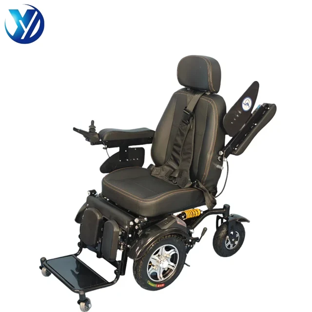 Offroad Standing up Walking Assist Wheelchair Differential Motor Automatic Wheelchair