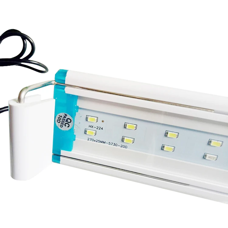 Promotion Aquarium MS Series LED Blue and White Light Bracket Aquarium Lamp Retractable Light Stand
