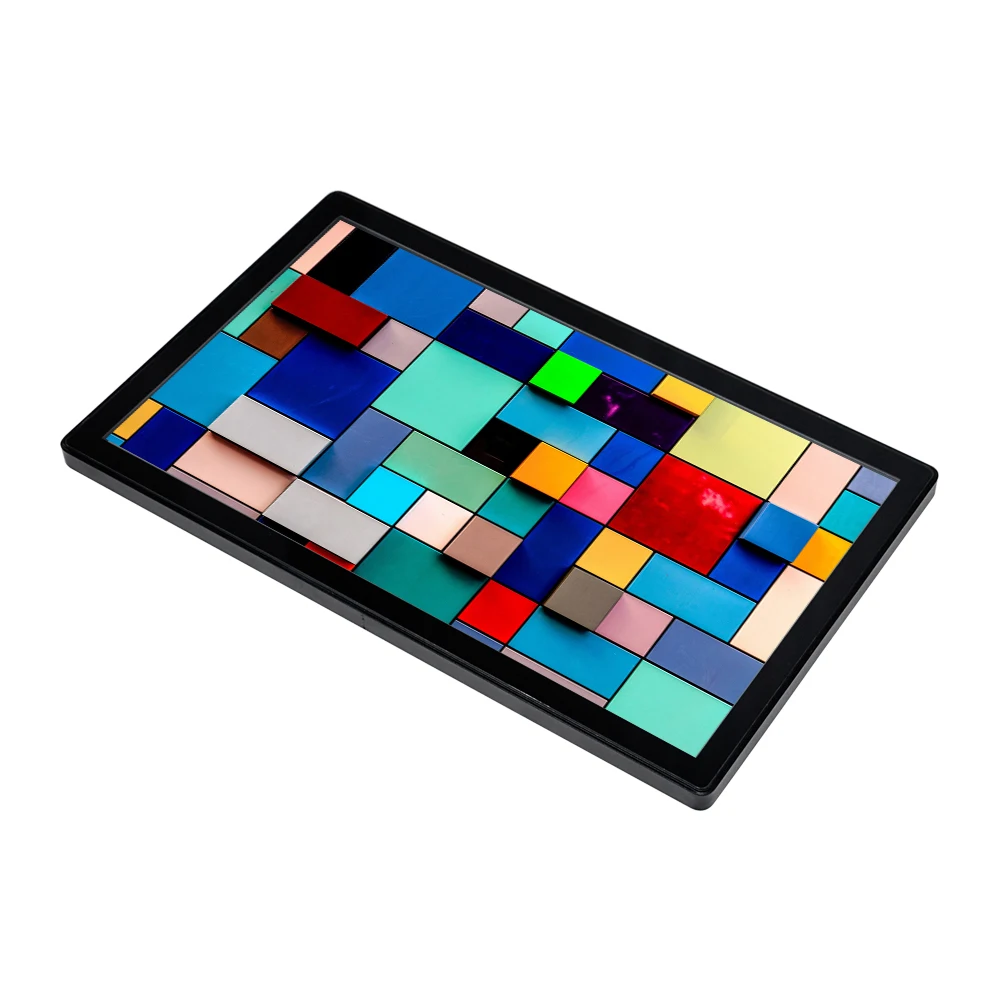 19.5inch CJTOUCH Custom Tailer Interactive PCAP Capacitive Touchscreen Touch Foil Smart Photobooth Mirror Display