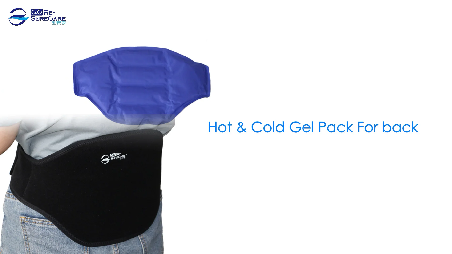 Hot Cold Ice Packs Wrap Around Back Ice Packs Wrap For Lower Back Buy