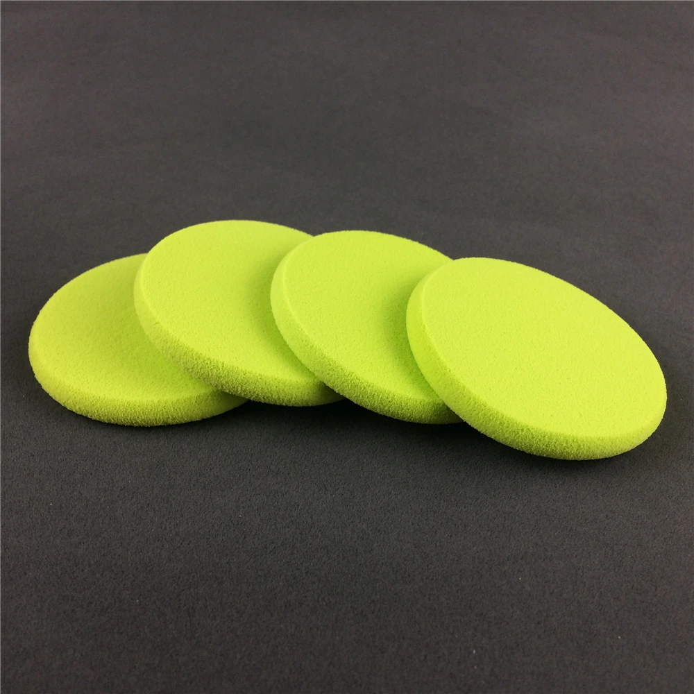 Colorful Disposable Round Foundation Custom Flat Makeup Sponge 2022