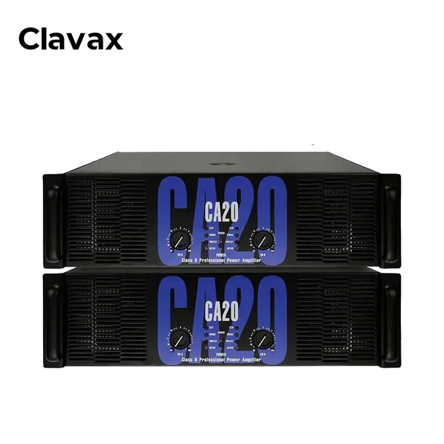 Clavax CLAM-CA series Professional Digital Audio DJ Amplifier High Power Amplifier For Family karaoke Theatre Stage Performance