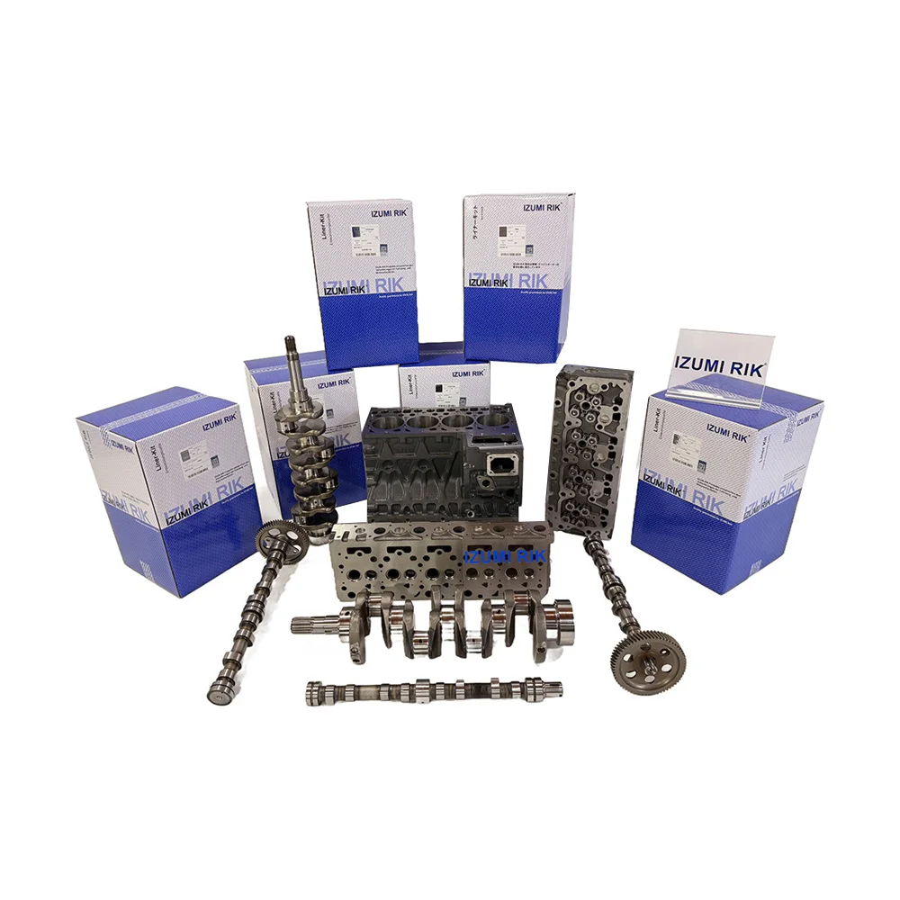 IZUMI RIK 4100, 4100QB, YN27, Cylinder Block Assembly Series for YUNNEI