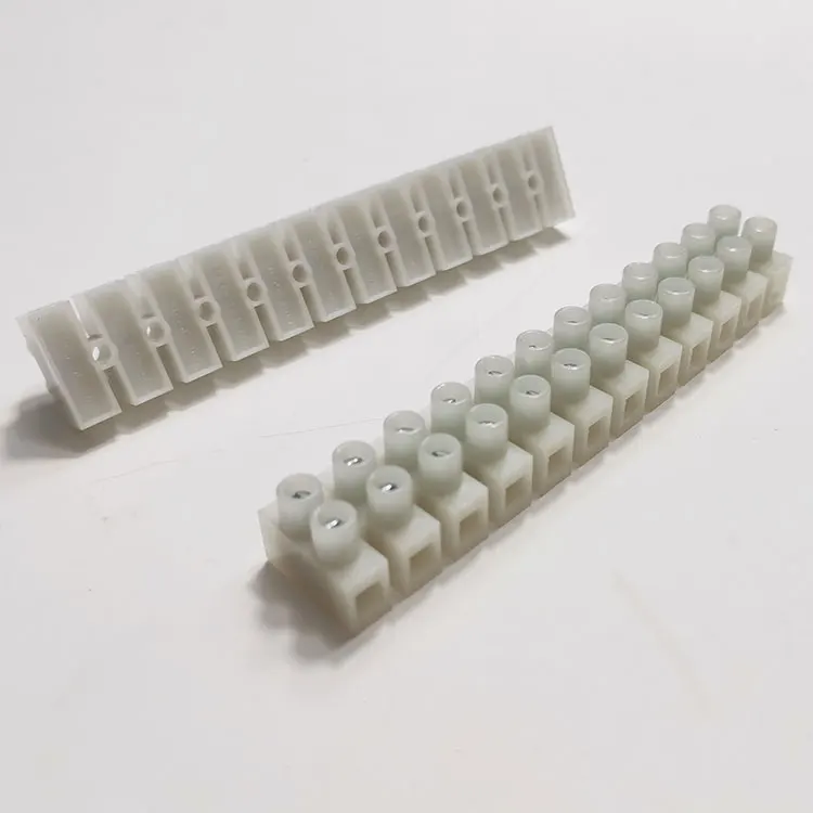 Клеммные колодки 50A 12 позиций PA14 приподнятый базовый тип