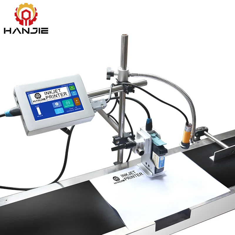 Automatic Industrial Date Code Printer Online Inkjet Coding Machine Date Printer