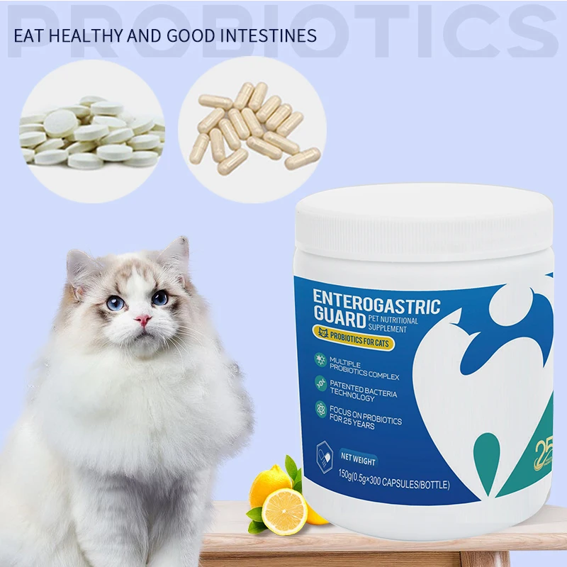 Pet Supplement Capsules Small Pet Probiotic Food Nutrition For Cat