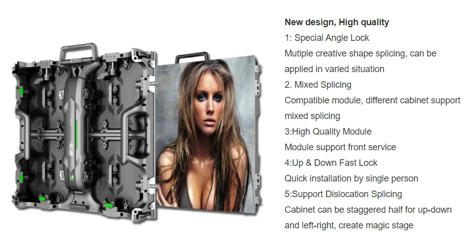 Hot Sale Full Color P2.976 P3.91 Stage Panel 500x500mm Indoor Rental Led Screen Display Diecast Nova High Brightness Led Panel