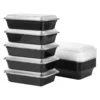 Rectangulaire Noir 500ml