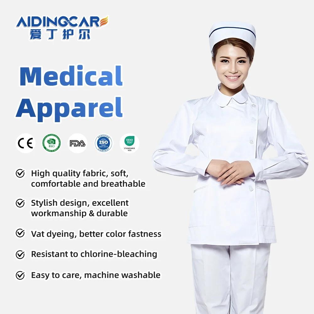 Wholesale Women's Nursing Scrub Uniform Sets for Hospital Use Winter L - product detail 1