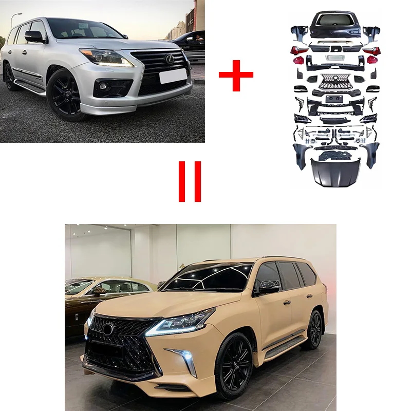 High quality Full Body Kits For Lexus LX570 2008-2015 Update To 