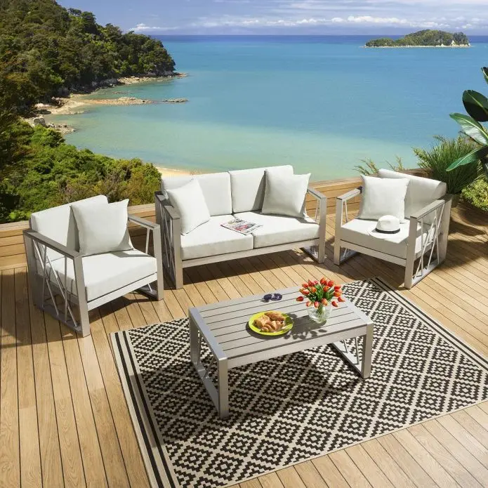 Royal Hotel Garden Modern Teak Sectional America Patio Furniture Teak