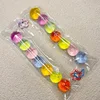 20761-Bola transparente arcoíris Squishy[7 piezas/ 1 bolsa de PVC]