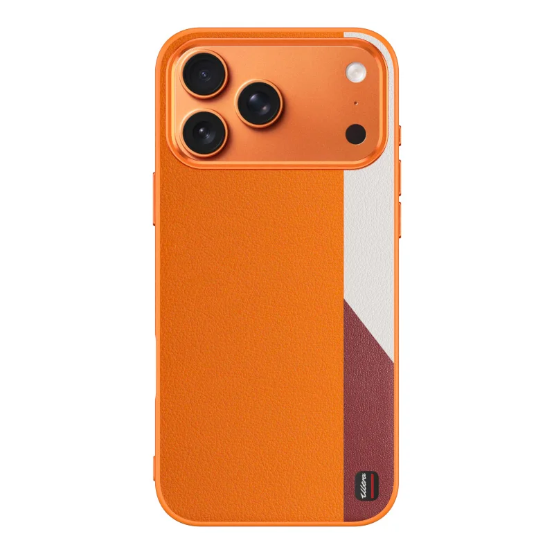Luxury PU Leather Magnetic Mobile Phone Cases for iPhone 17 13 14 15 16 Pro Max 17 Air Wireless Charging Shockproof Back Cover