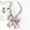 Purple bow tie