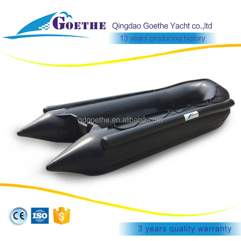 Goethe 16ft Gts500 Go Boat Aluminum Floor Inflatable Rubber Dinghy Boats With Outboard Motor
