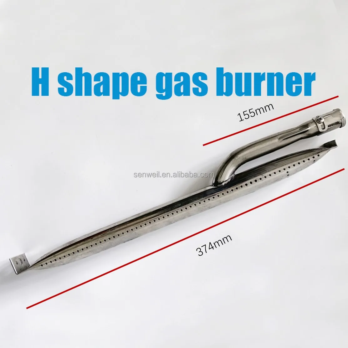 H Shape Gas Burner Grill Burner Replacement Parts Gas Dryer Burner