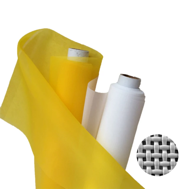 32t 100 pneumatic no emulsion screen printing mesh for stretcher